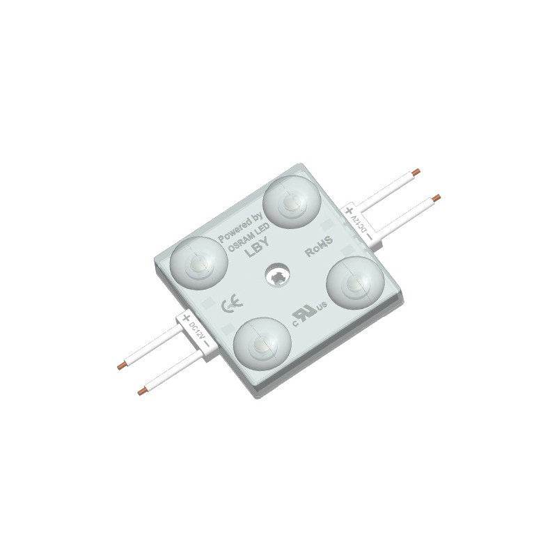 Modul lentila 4 LED OSRAM 2W MacroLight