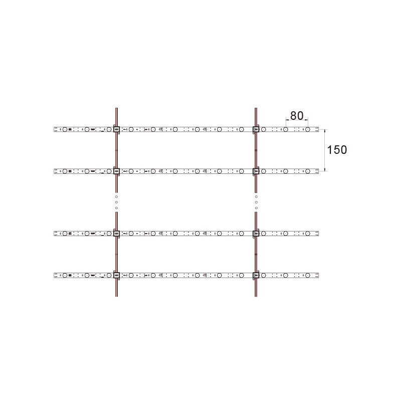 Modul bagheta 12 LED SMD 3030 MacroLight